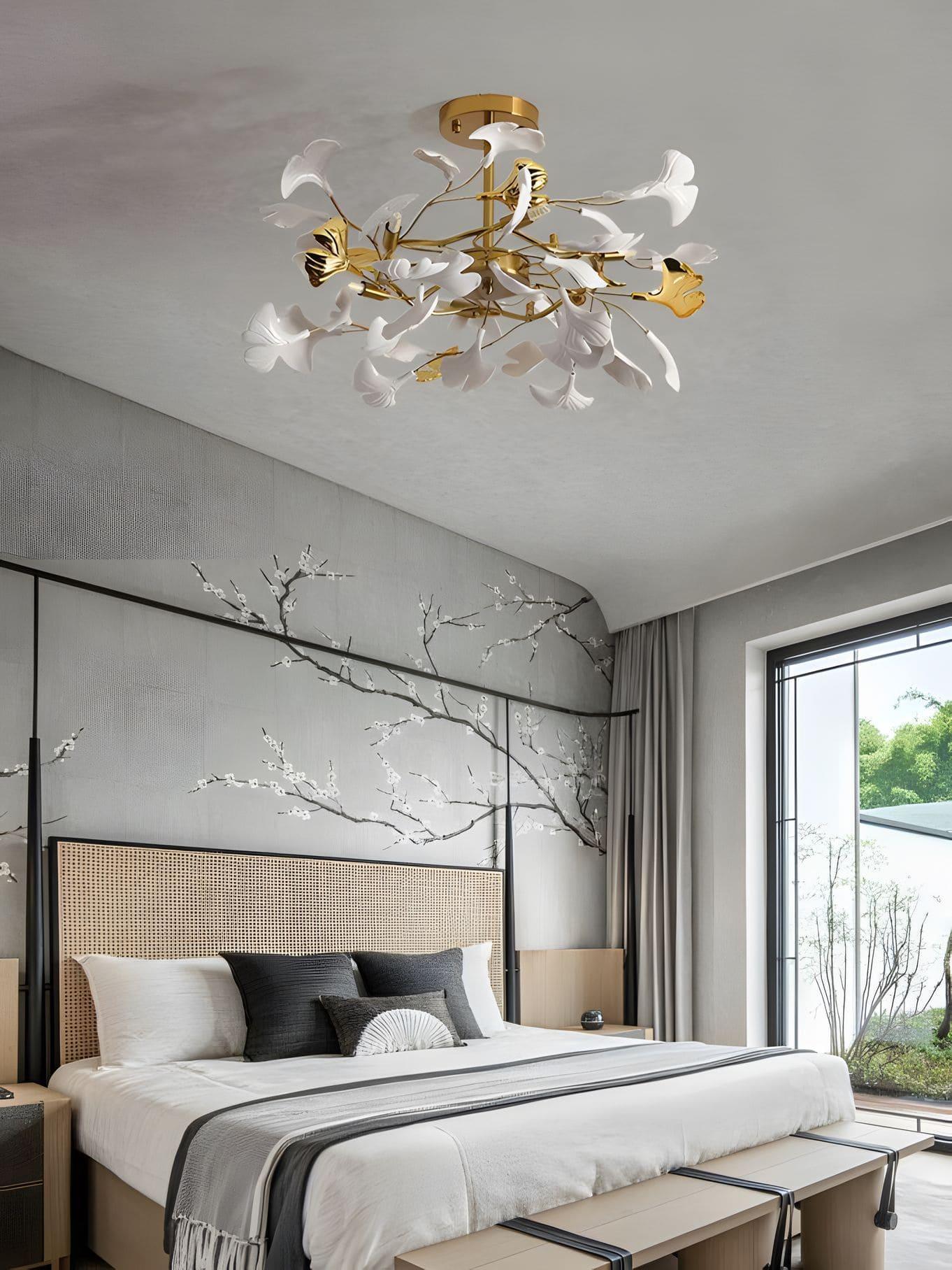 Gingko Chandelier Style G