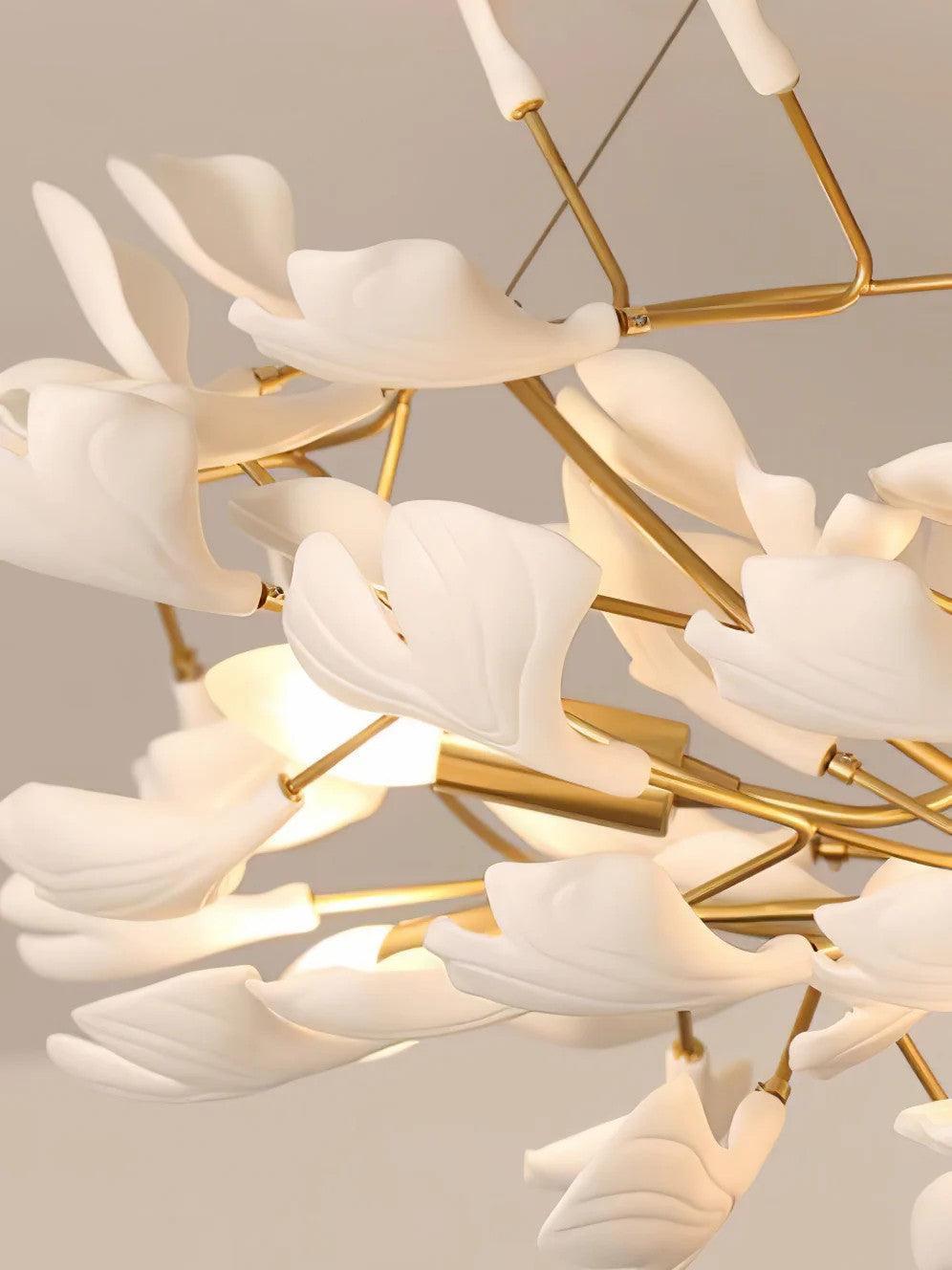 Gingko Chandelier Style G