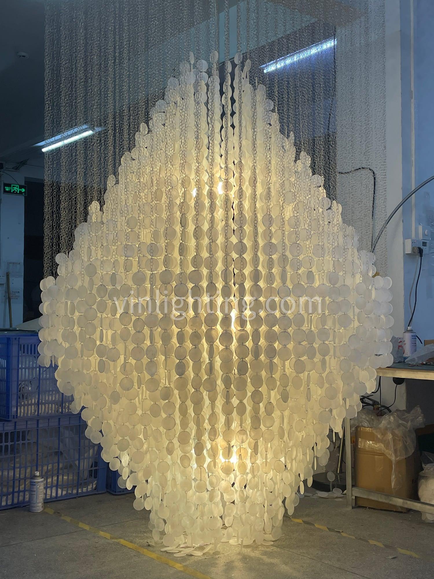 Sea-shell FUN Chandelier