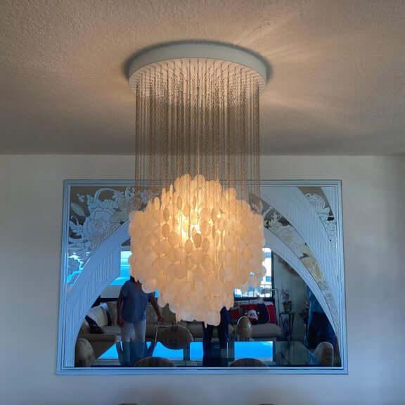 Sea-shell FUN Chandelier