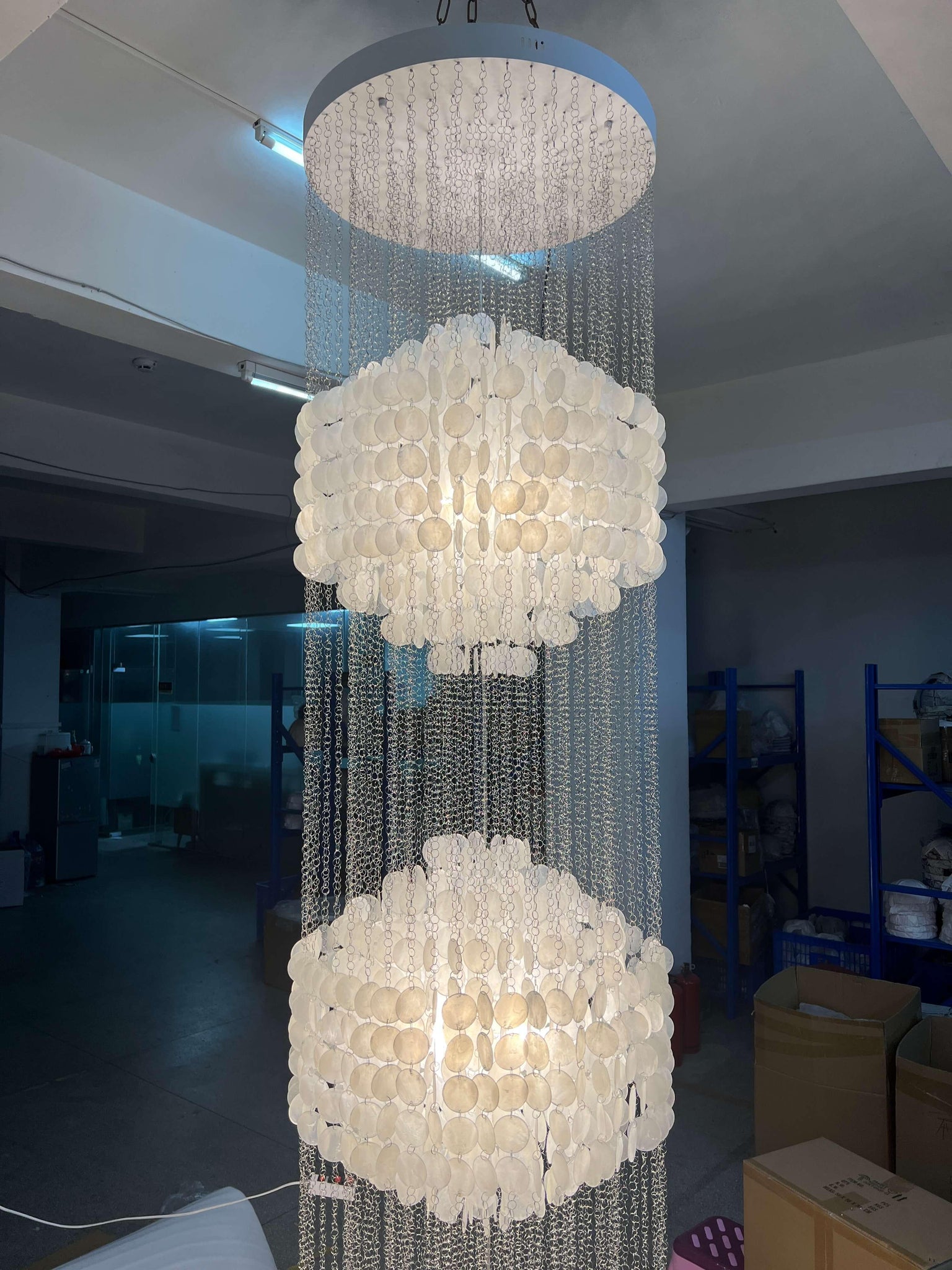 Sea-shell FUN Chandelier