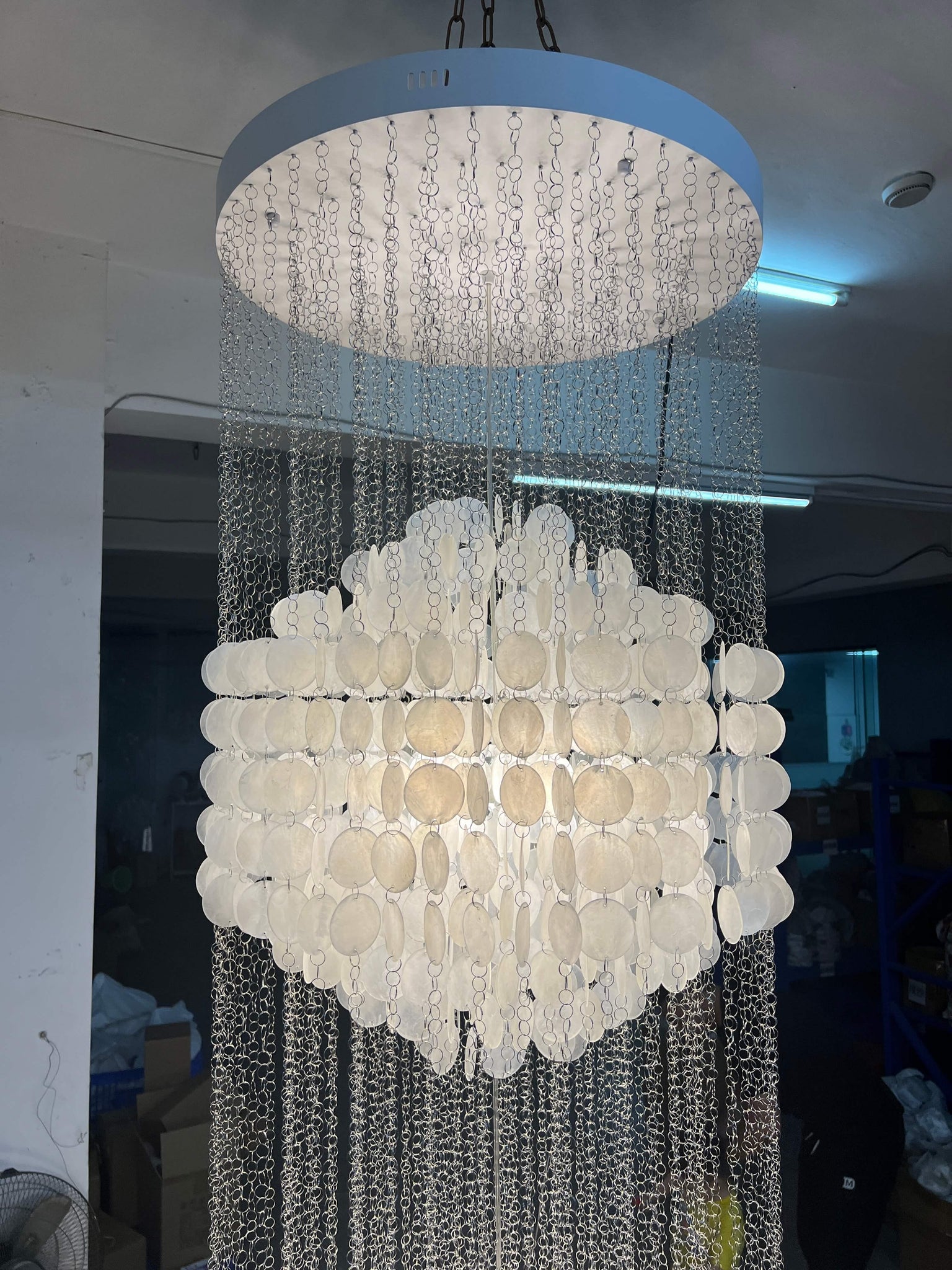 Sea-shell FUN Chandelier