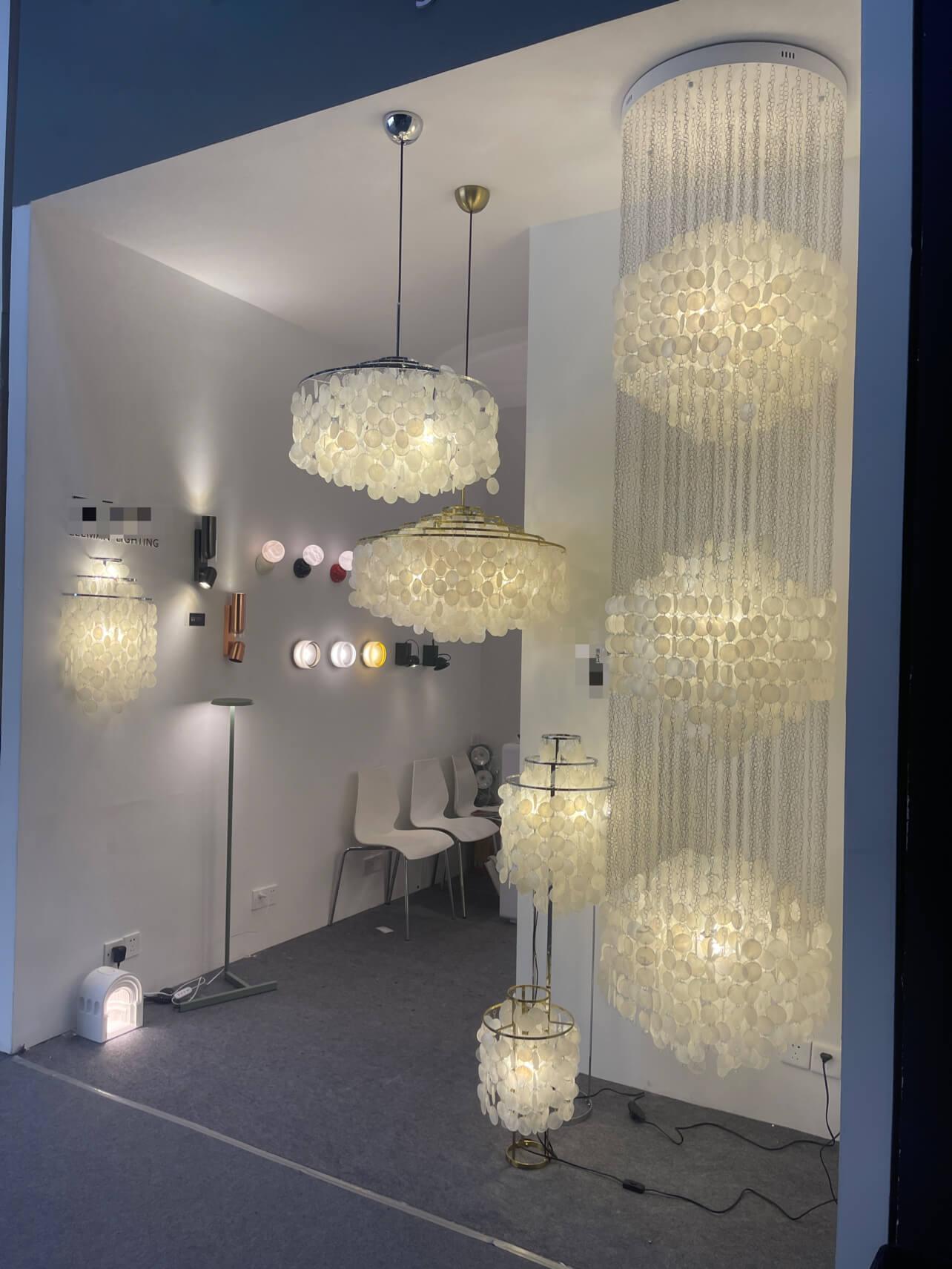 Sea-shell FUN Chandelier