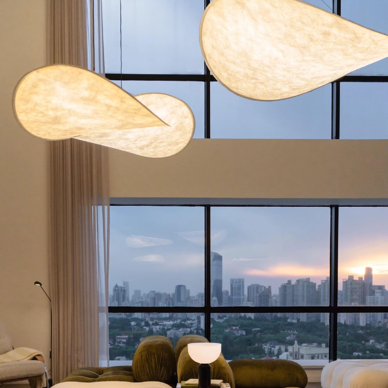 Tense Tyvek Pendant Lamp