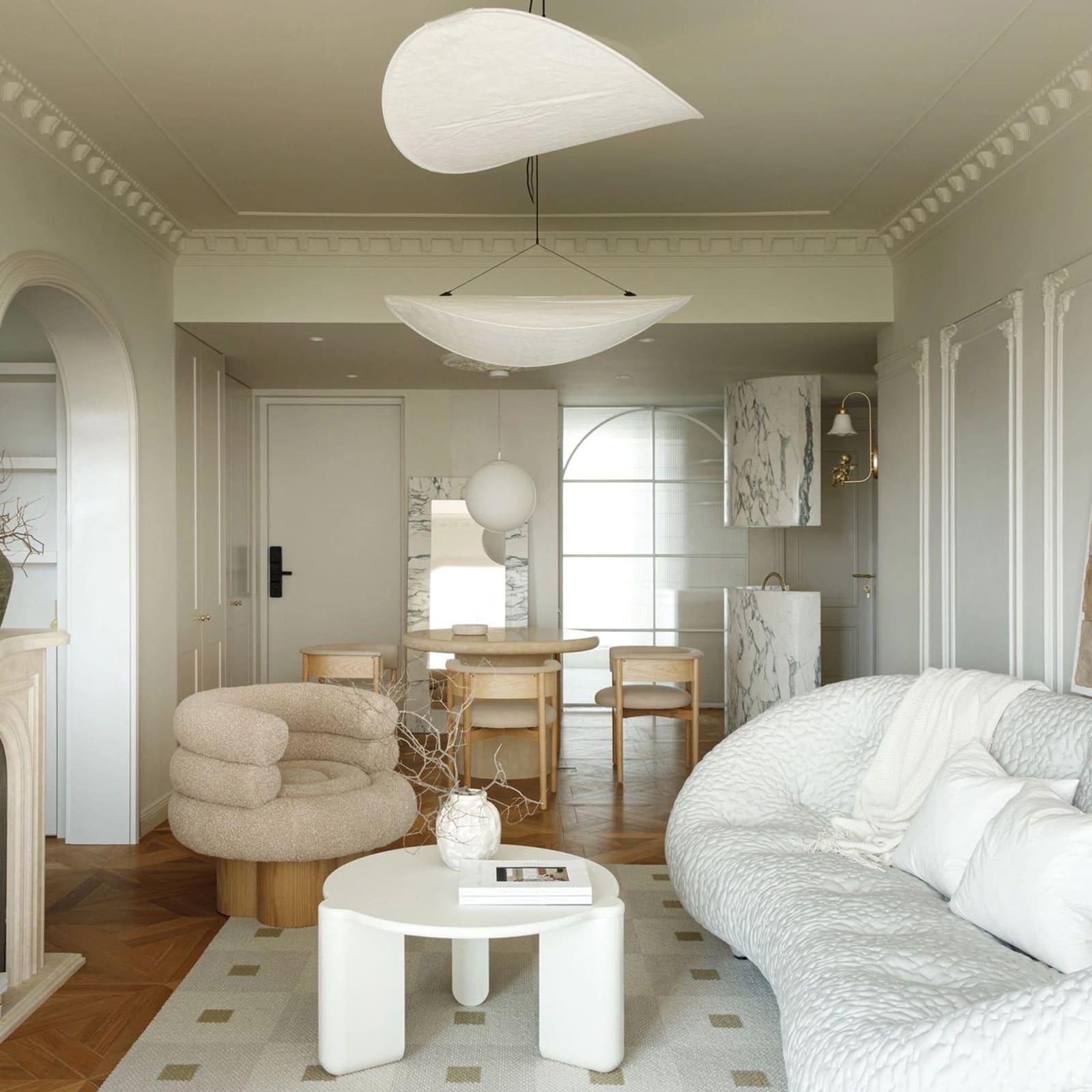 Tense Tyvek Pendant Lamp