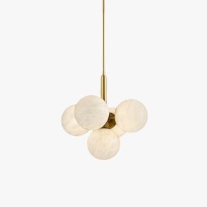 alabaster global pendant light