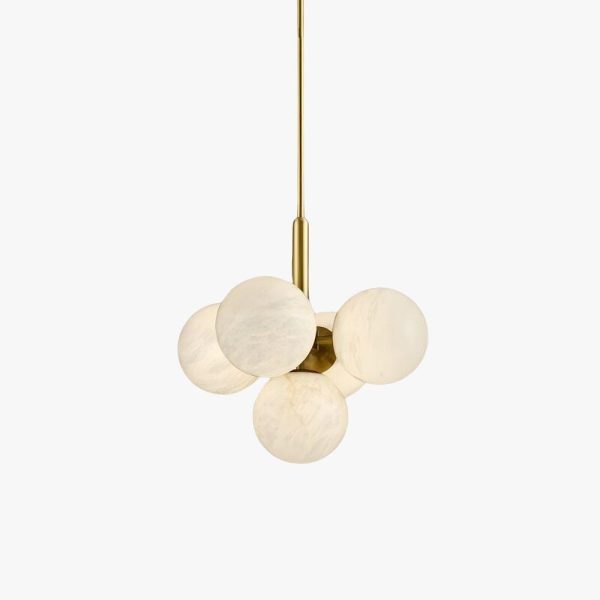alabaster global pendant light