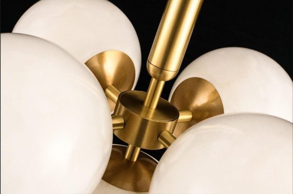 alabaster global pendant light