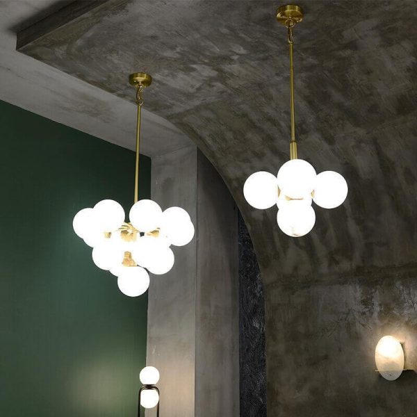 alabaster global pendant light