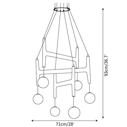 Astra_Chandelier_size