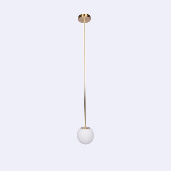 brass architectural series pendant lamp