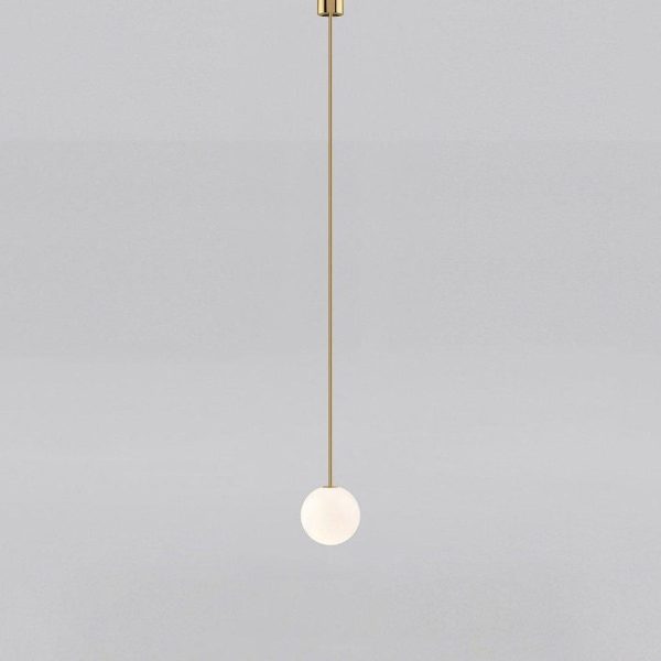 brass architectural series pendant lamp