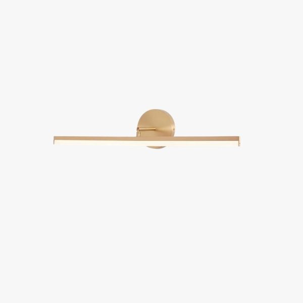 brass led bath vanity light