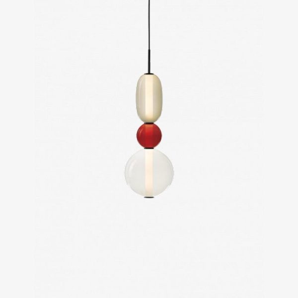 candied glass pendant light