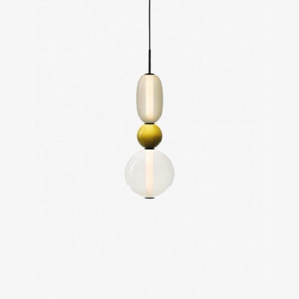 candied glass pendant light