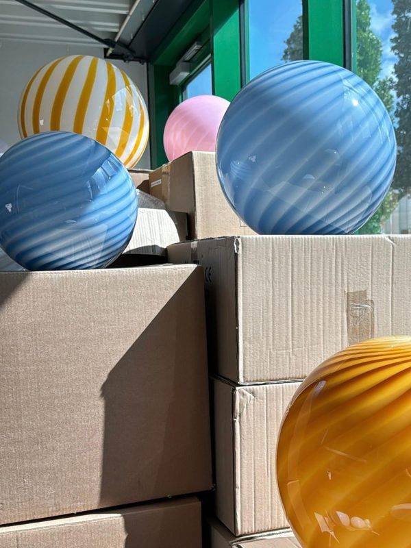 candy glass pendant light