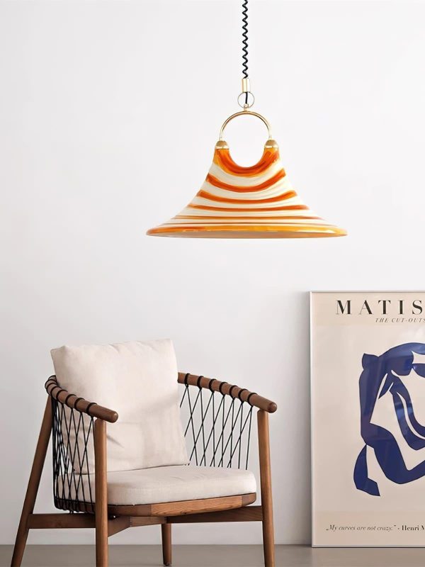 carlo trumpet pendant lamp