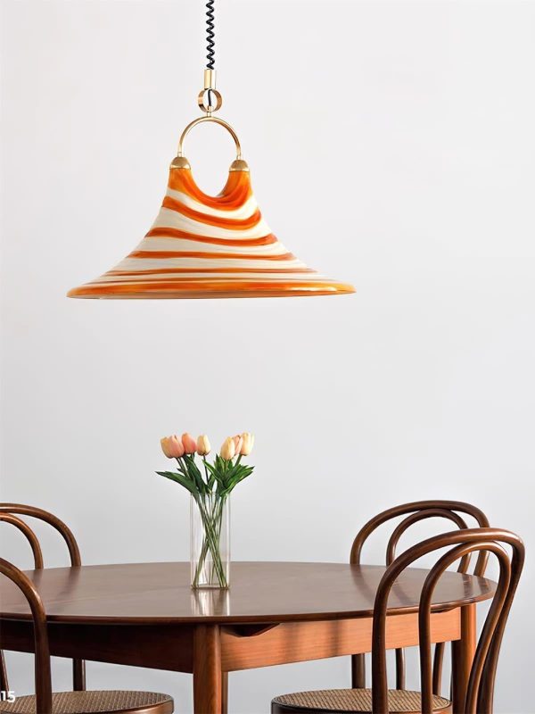 carlo trumpet pendant lamp