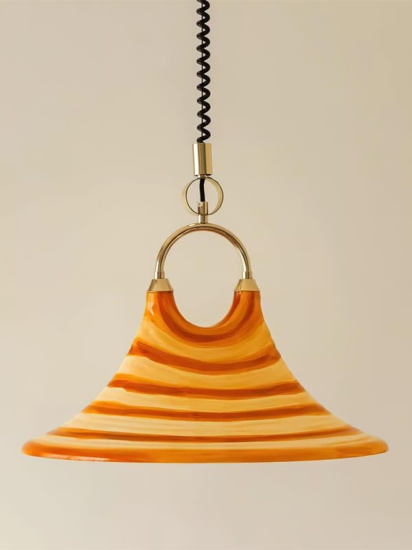 carlo trumpet pendant lamp