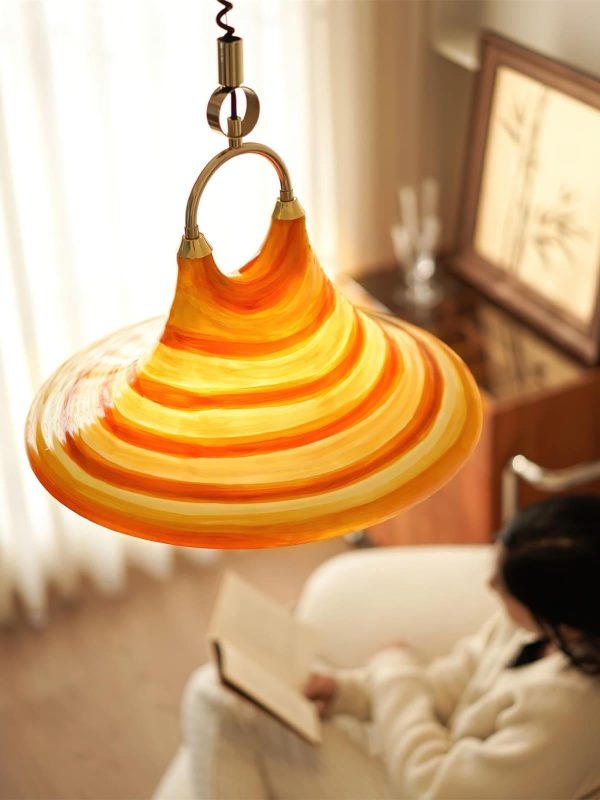 carlo trumpet pendant lamp