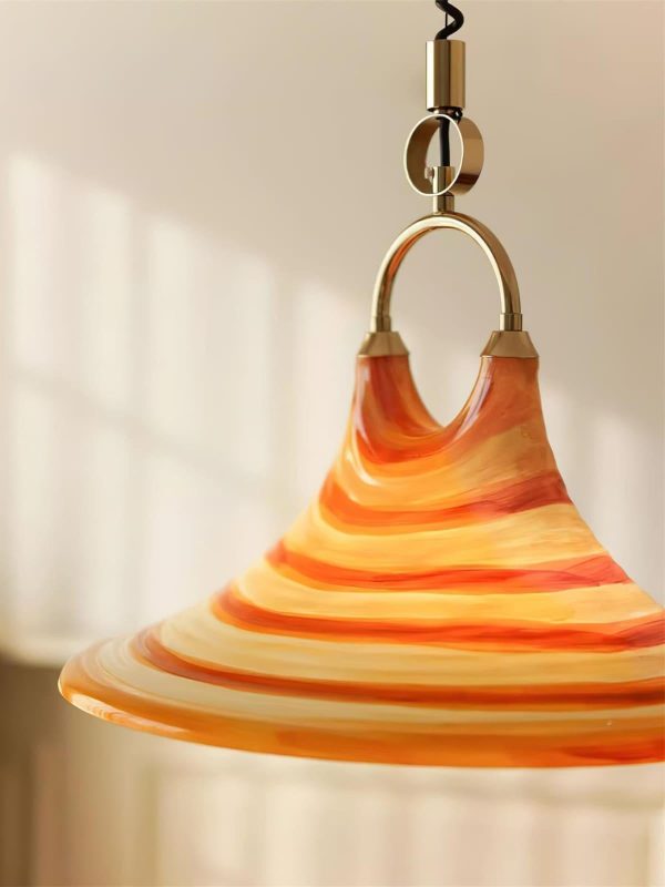 carlo trumpet pendant lamp
