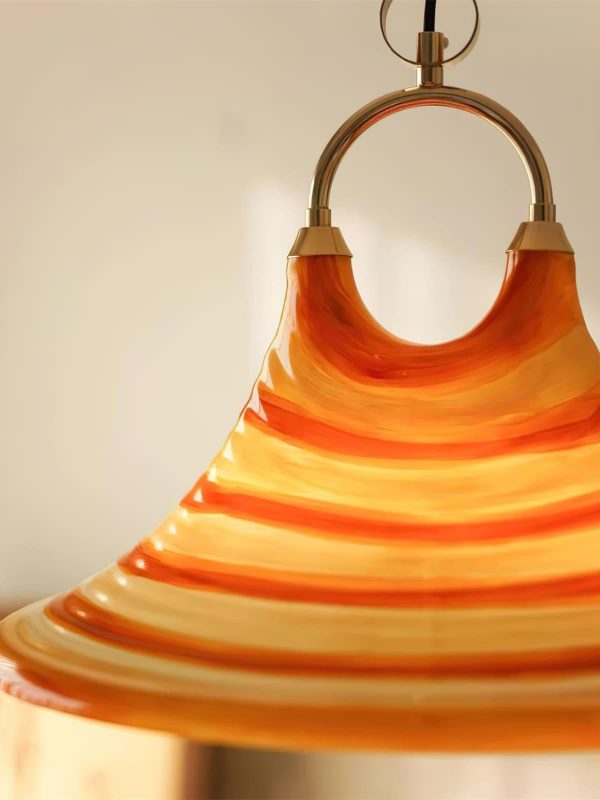 carlo trumpet pendant lamp