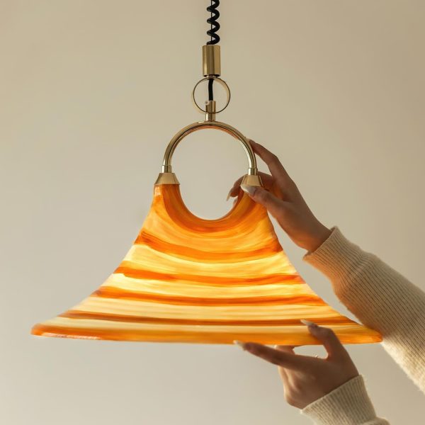 carlo trumpet pendant lamp