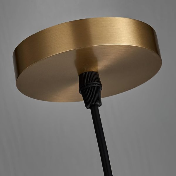 carrara alabaster pendant lamp