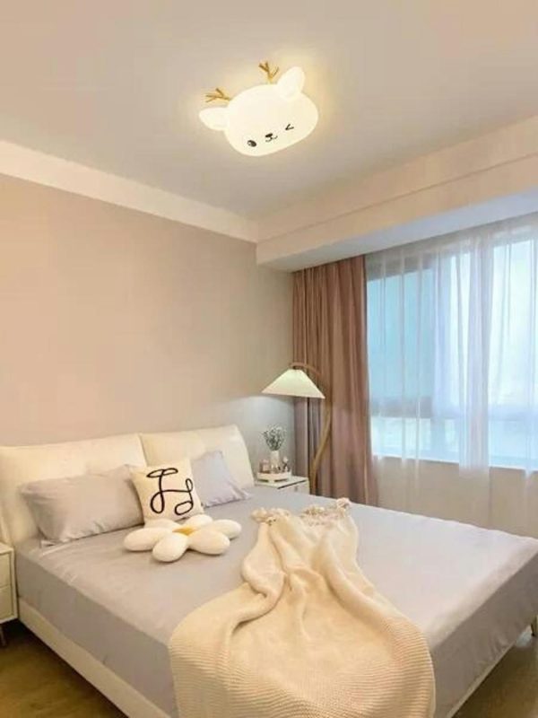 cartoon deer ceiling lamp