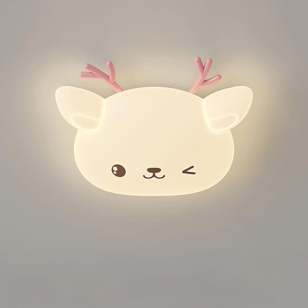 cartoon deer ceiling lamp