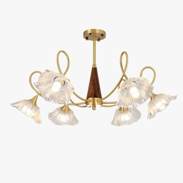century lotus leaf chandelier