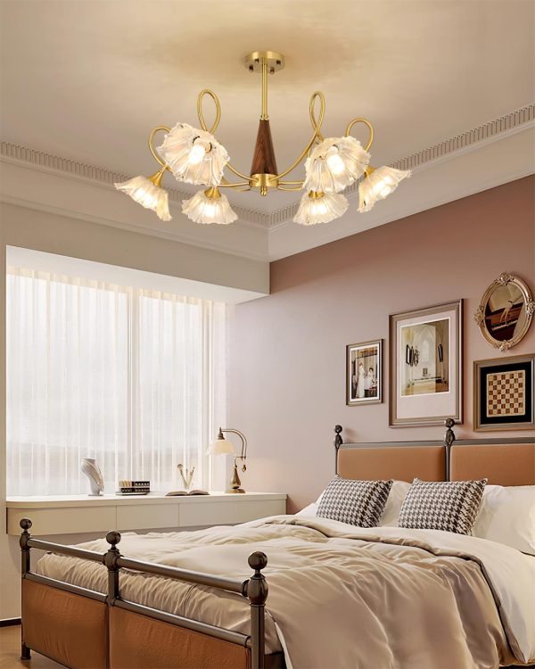 century lotus leaf chandelier