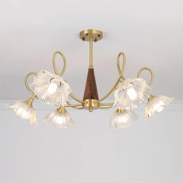 century lotus leaf chandelier