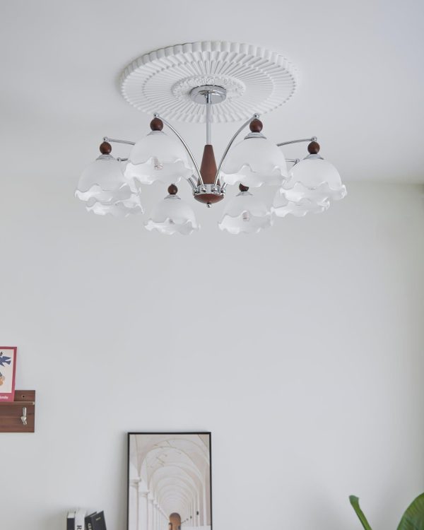 claudia flowers chandelier