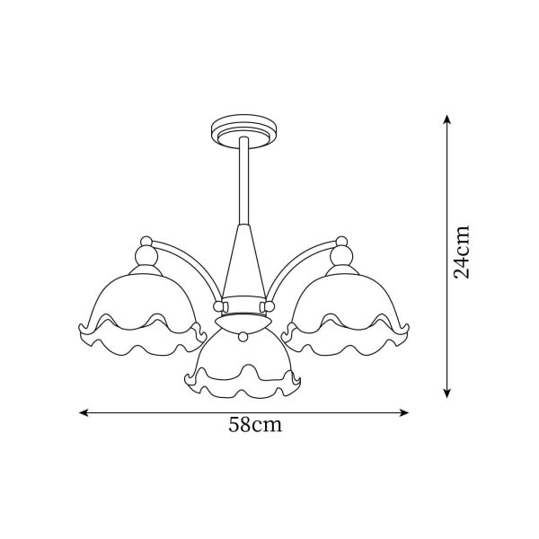 claudia flowers chandelier