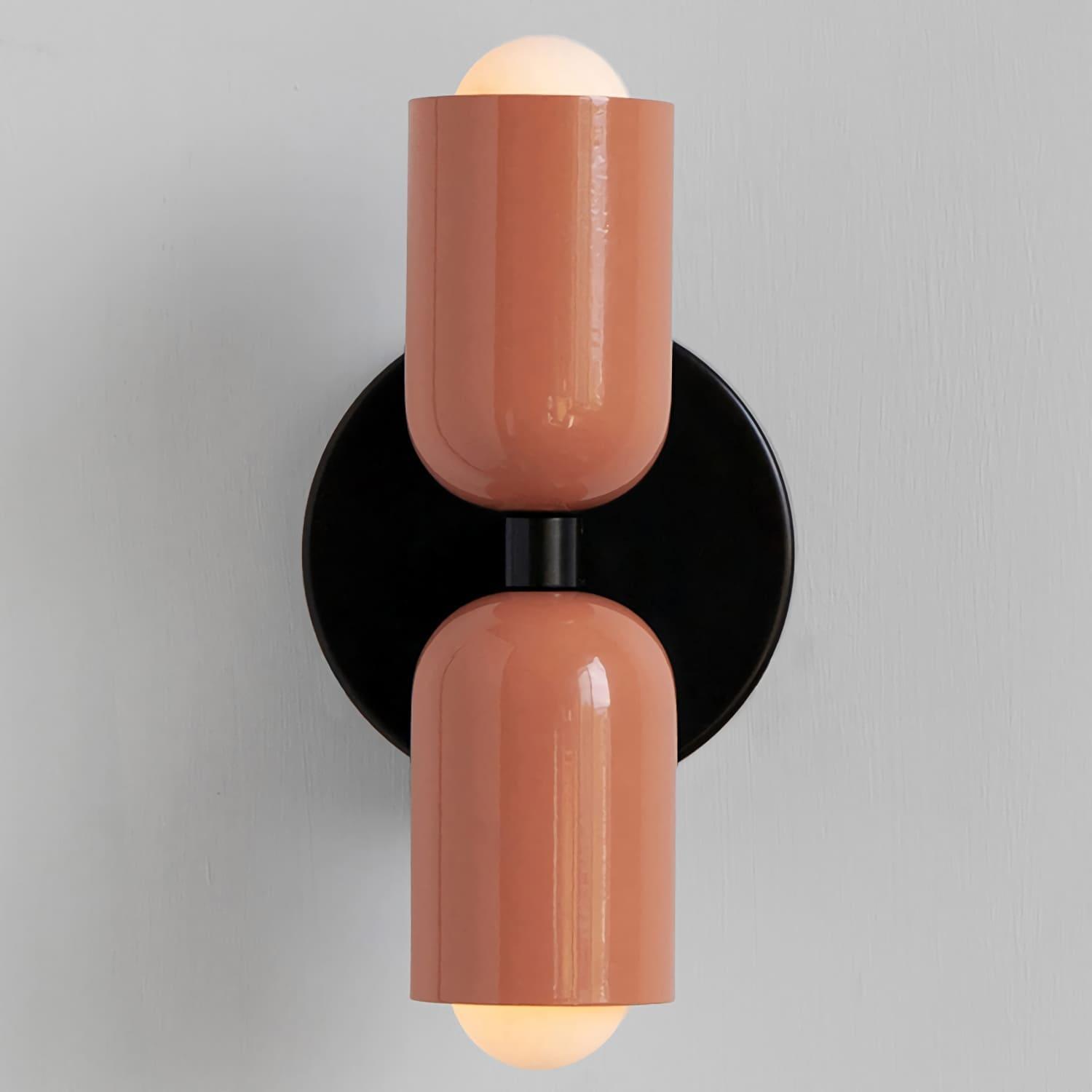 couleur double head wall lamp