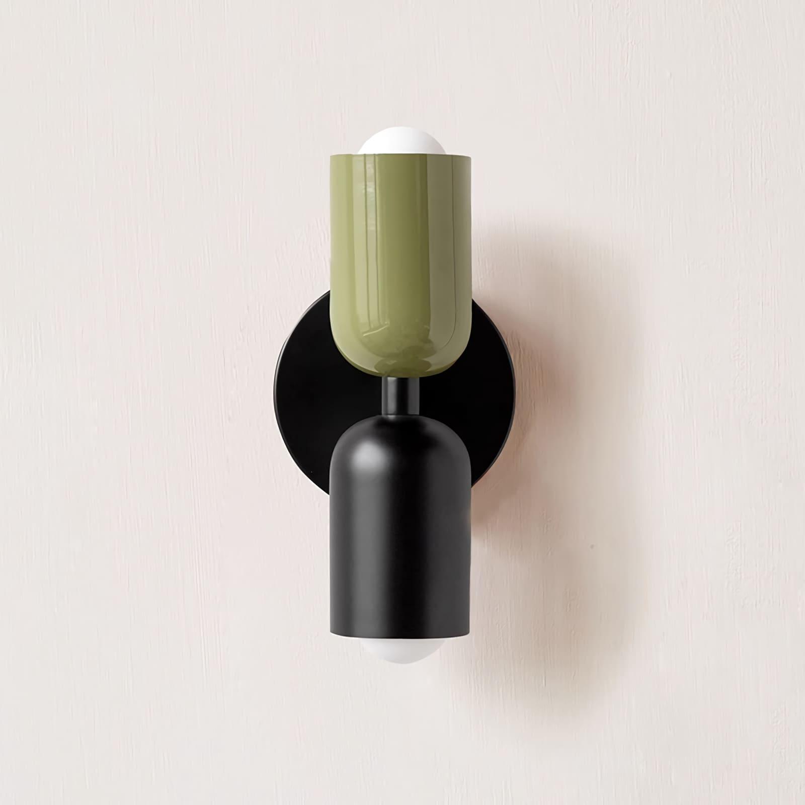 couleur double head wall lamp
