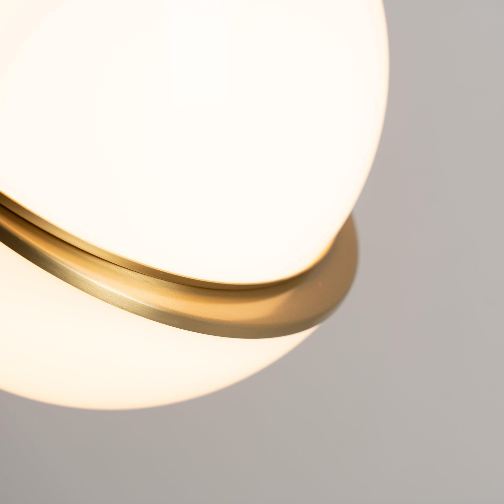 crescent pendant lamp