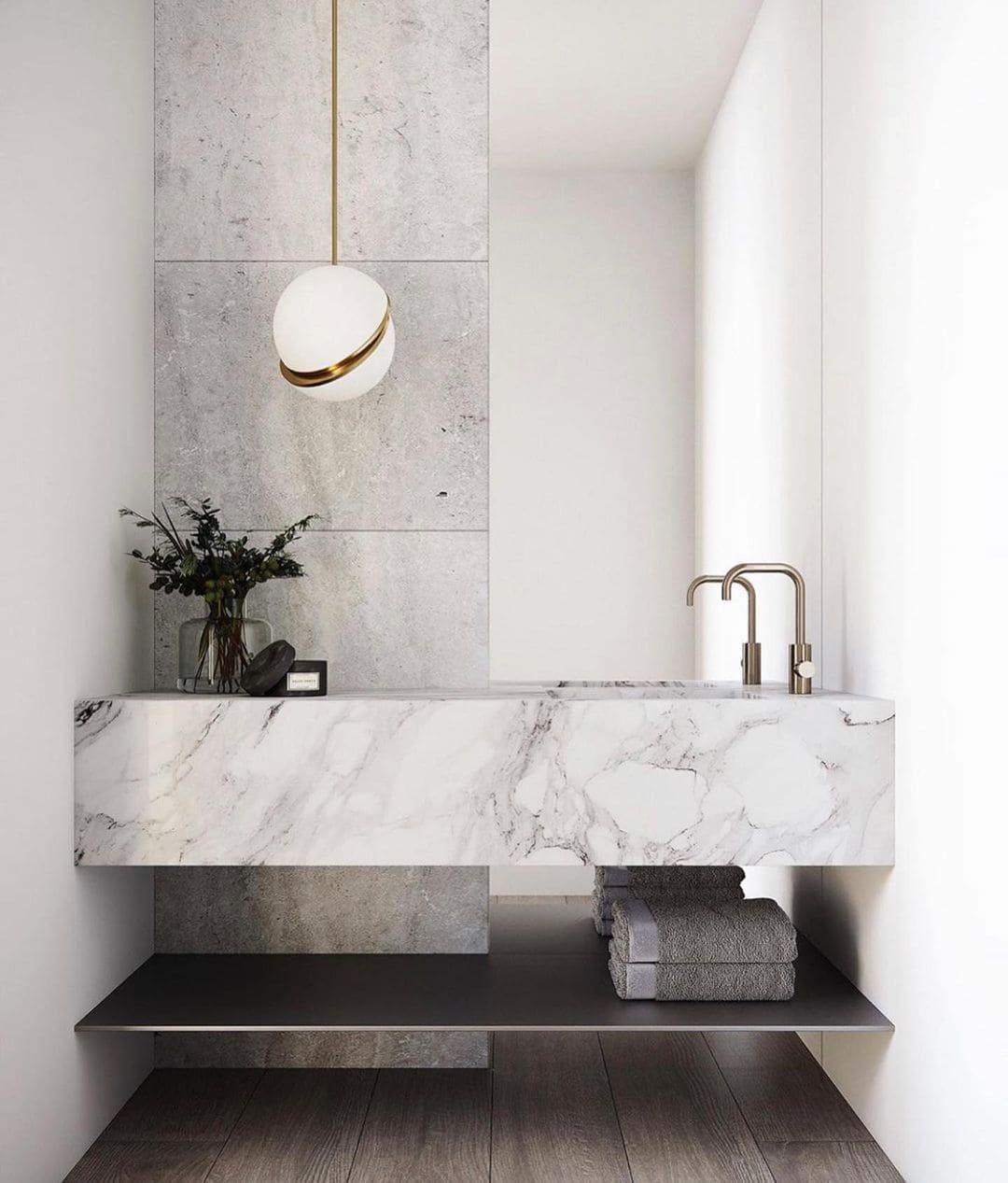 crescent pendant lamp