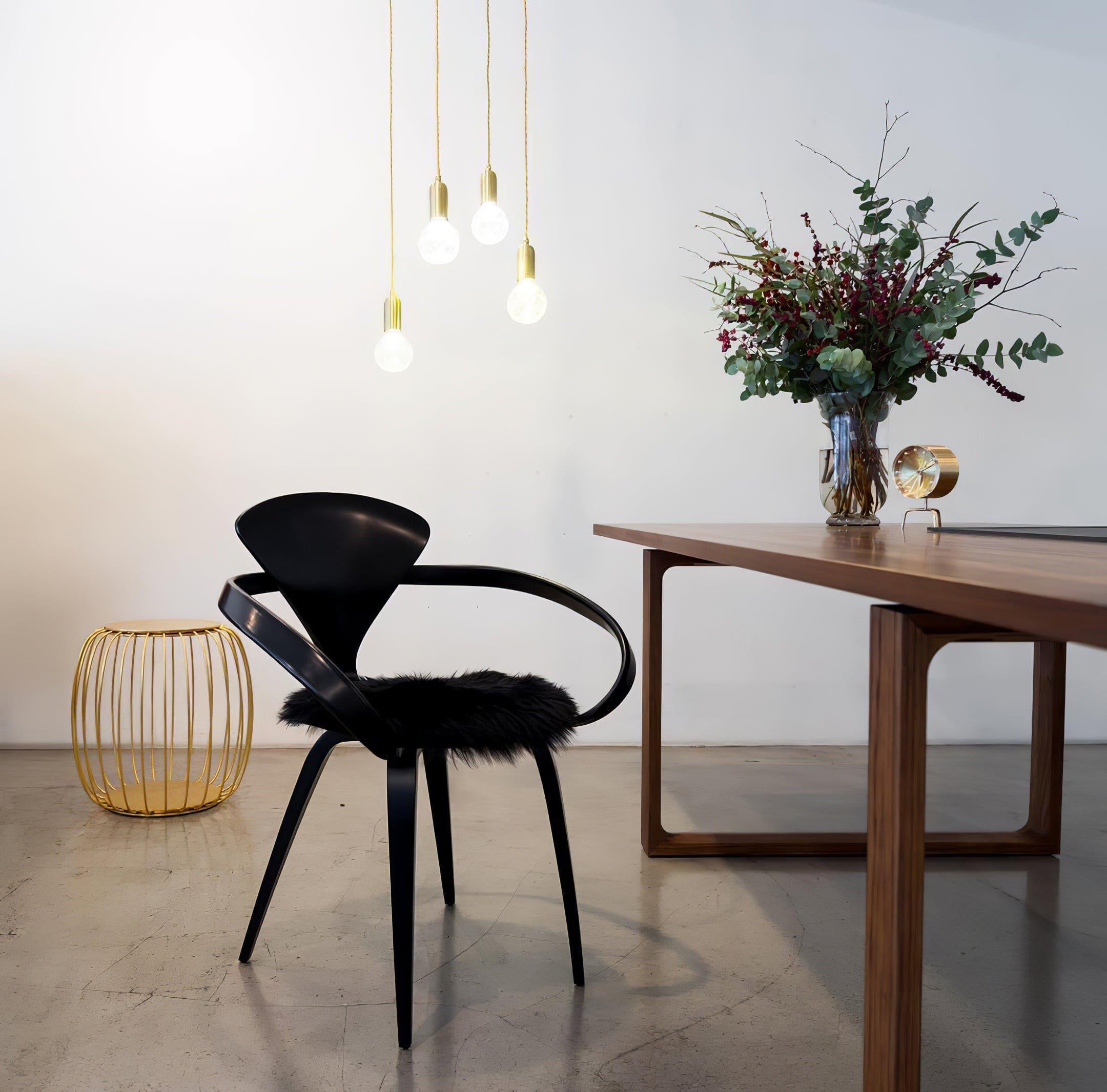 crystal bulb led pendant light