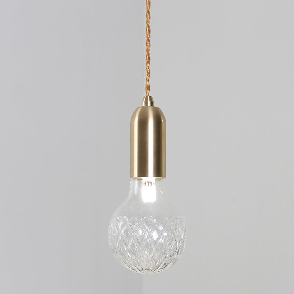 crystal bulb led pendant light