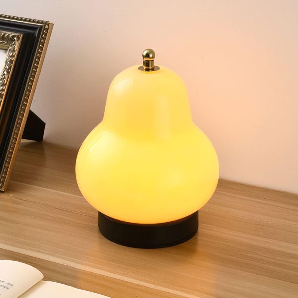 cute pear table lamp