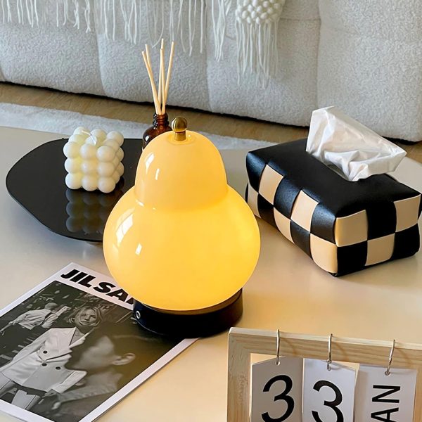 cute pear table lamp