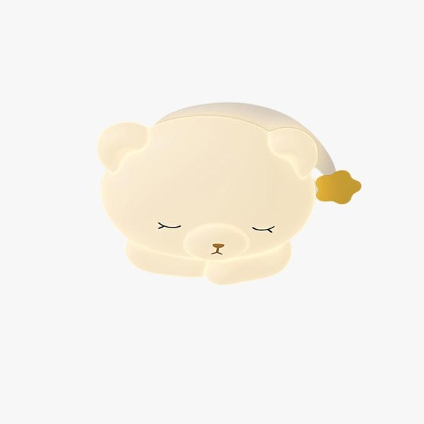 cute sleepy bear ceiling lamp