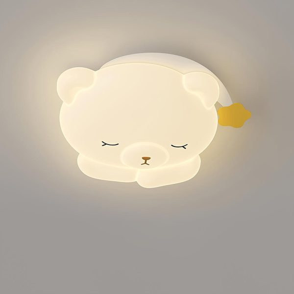 cute sleepy bear ceiling lamp