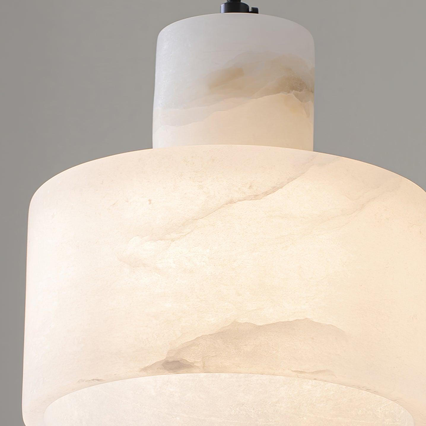 cyls alabaster pendant lamp