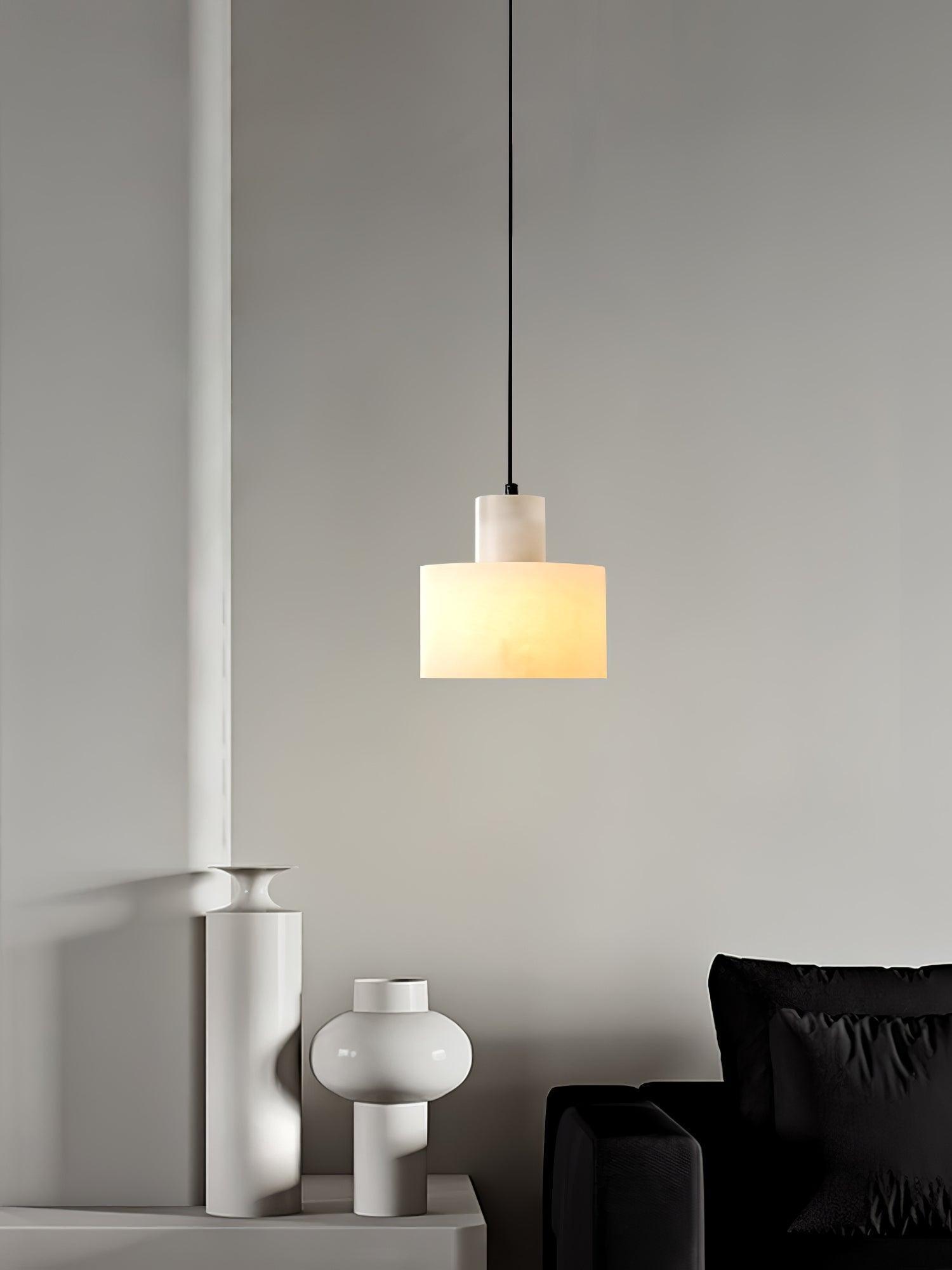 cyls alabaster pendant lamp