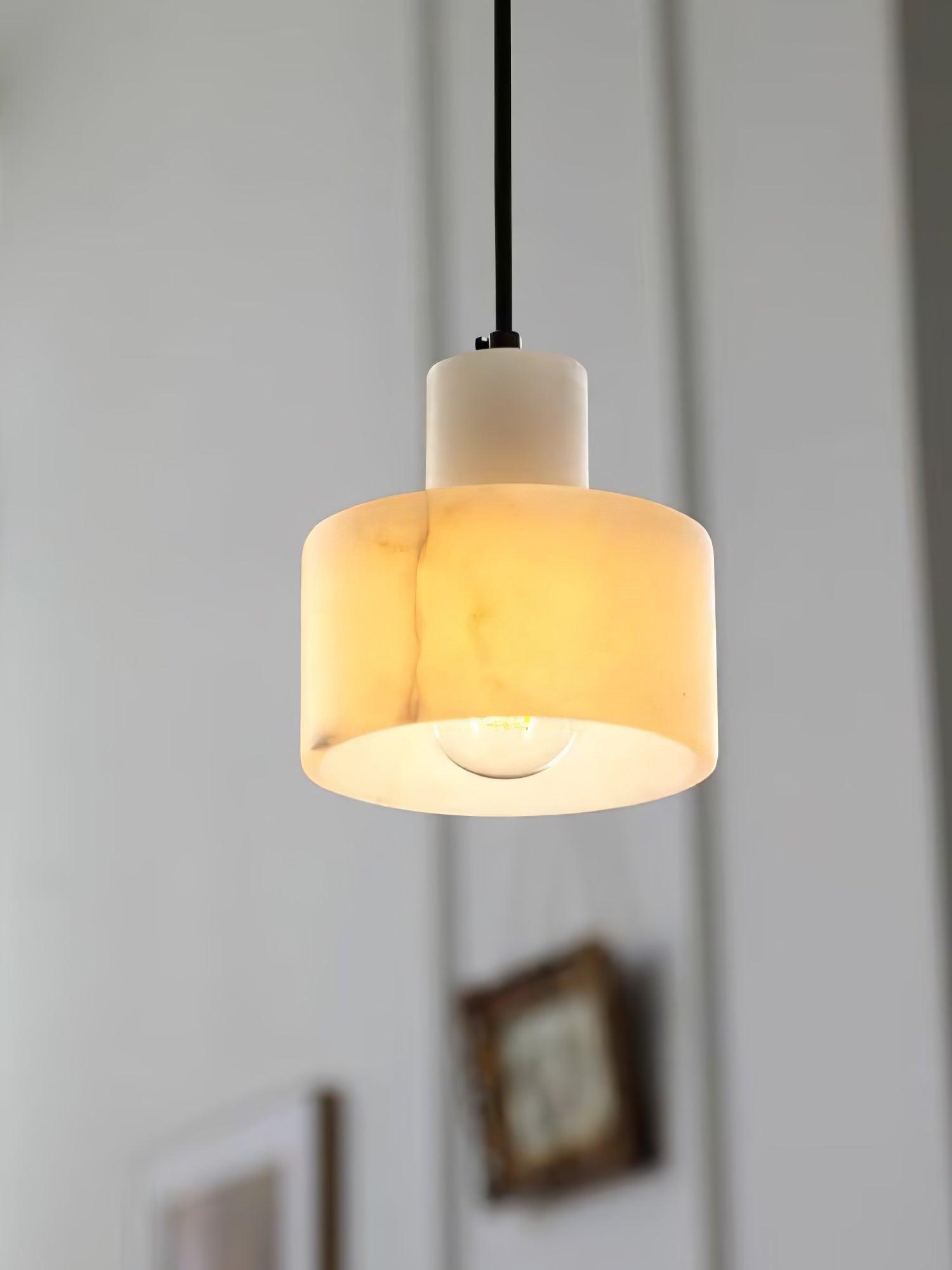 cyls alabaster pendant lamp