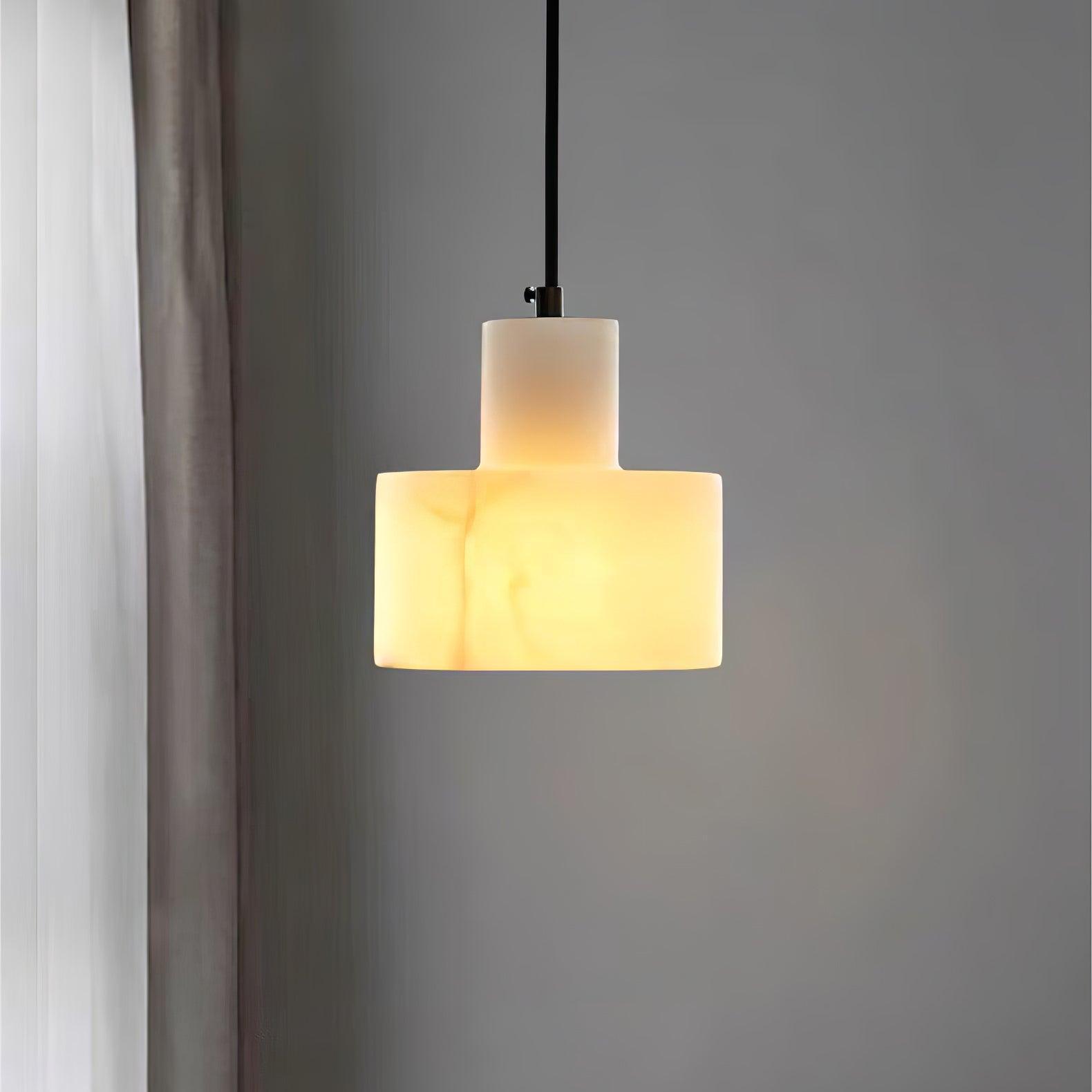 cyls alabaster pendant lamp