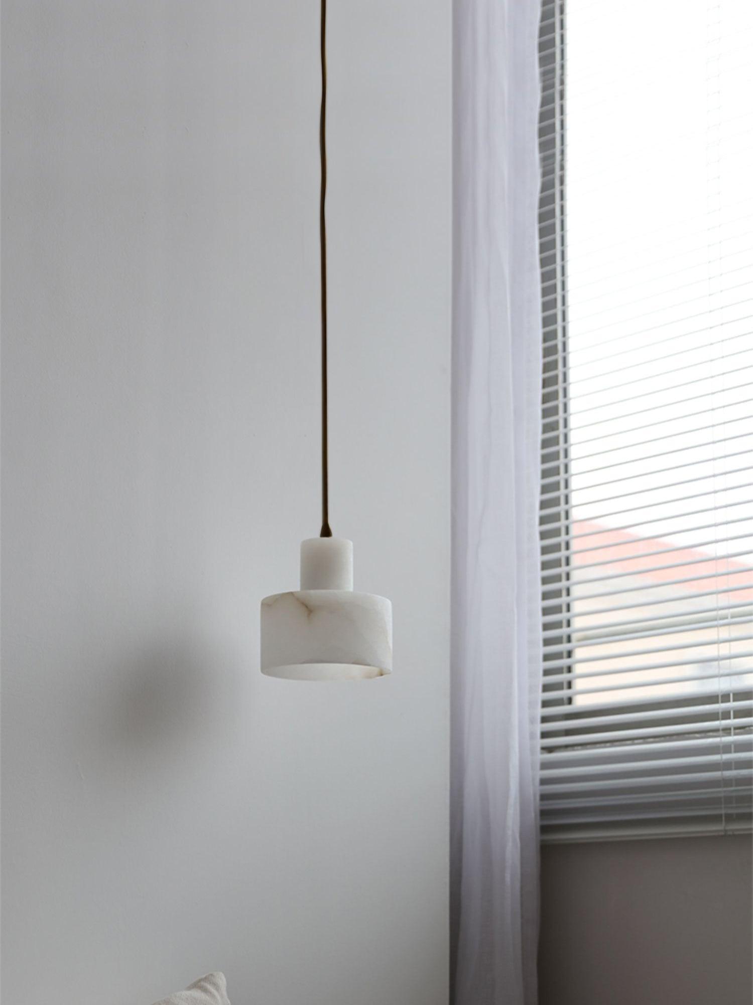 cyls alabaster pendant lamp